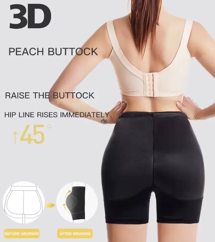 Sous-vêtements rembourrés pour rehausser les fesses, Faux cul, Culotte TUNIControl, Gaines colombiennes, Coussin éponge, macro, Rehausseur de hanche