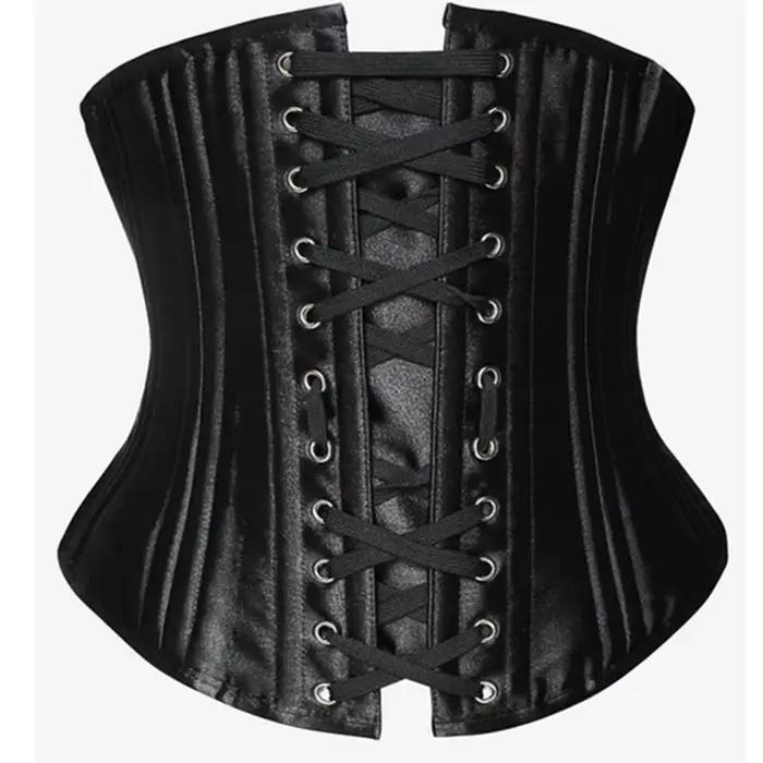 XS à 6XL sous le buste Corset 24 acier désossé corps Shaper gothique Sexy femmes Sexy taille contrôle taille Cincher Corselet haut grande taille