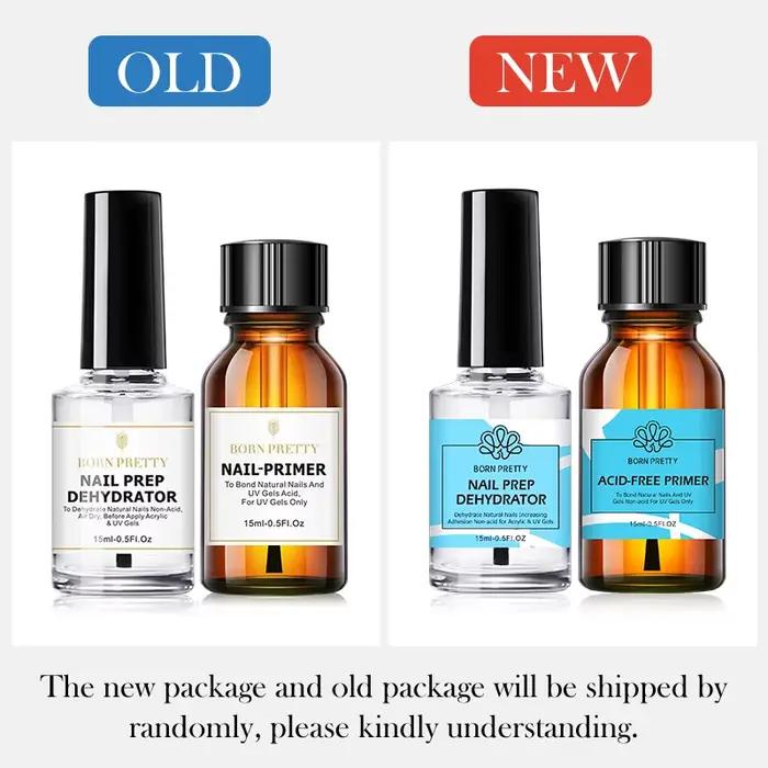 BORN PRETTY 15ml dehydratér na prípravu nechtov Gélový lak na nechty bez potreby UV LED lampy Základná vrstva