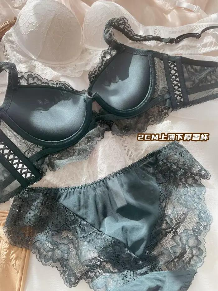 Sexi čipkovaná podprsenka pre ženy vo veľkých veľkostiach