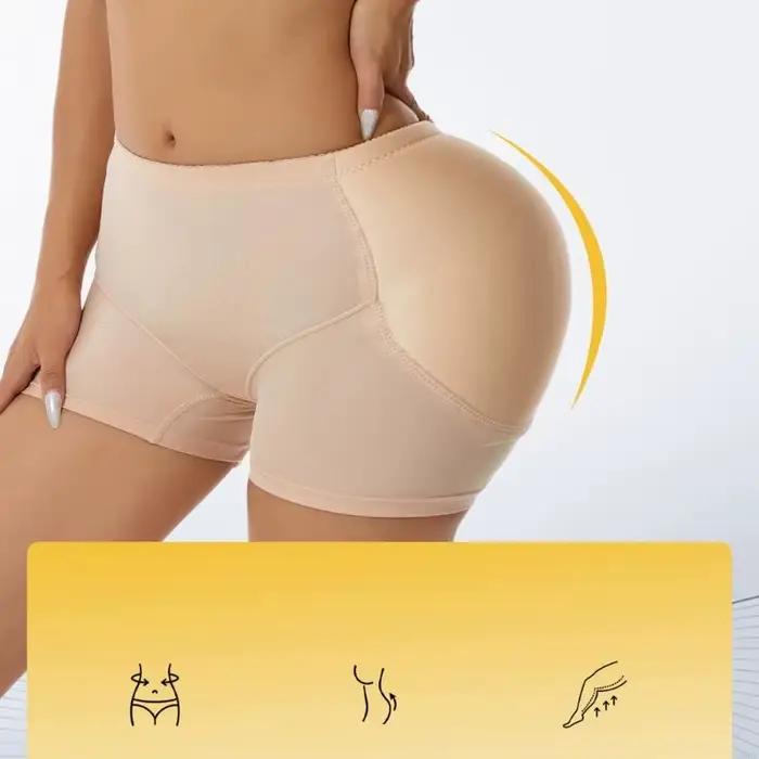 Rehausseur de hanches, rehausseur de fesses, sous-vêtements sans couture, faux fesses, slips rembourrés, culotte modelante, short pour femmes