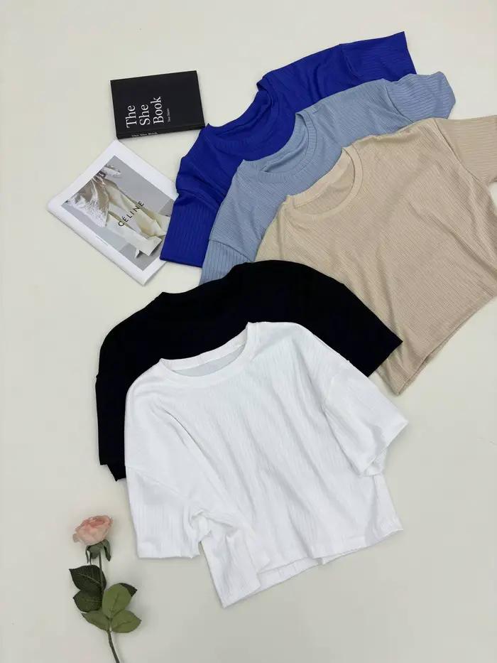 Ensemble de vêtements de détente côtelés 2 pièces pour femmes, ensemble pyjama crop top et short, vêtements de nuit doux pour la détente quotidienne