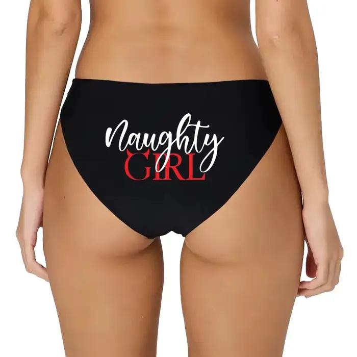 Nezbedné dievča dámske bavlnené spodné prádlo pery Sexy Lingerie pre ženy roztomilé