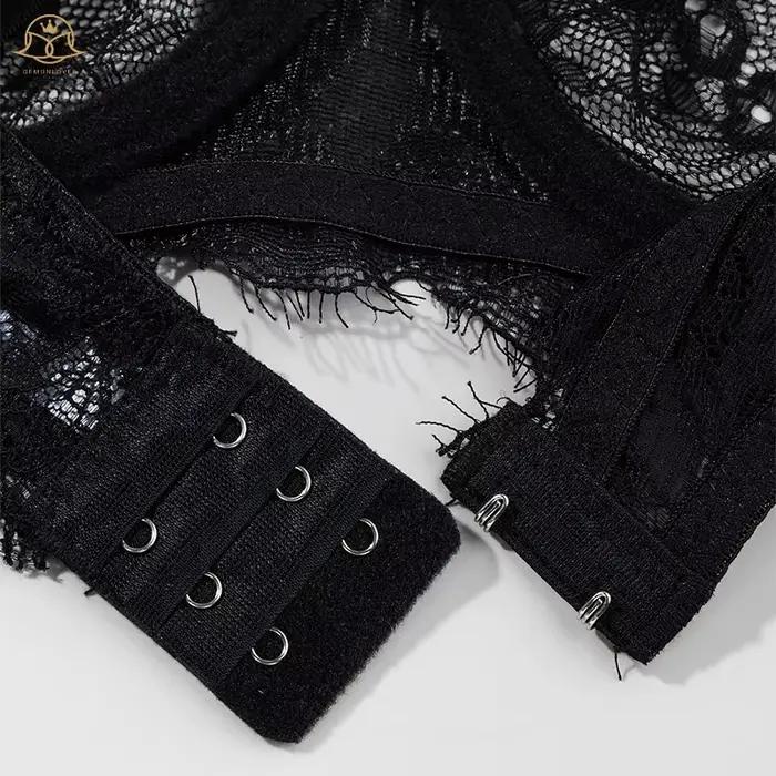 Ensemble de lingerie DemonLover en polyamide et élasthanne, push-up, décolleté ouvert, sexy et élégant pour femmes, occasions spéciales ```