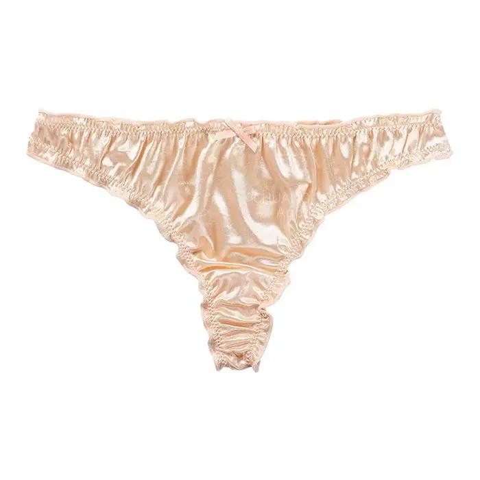 Hodvábne sexy nohavičky pre ženy