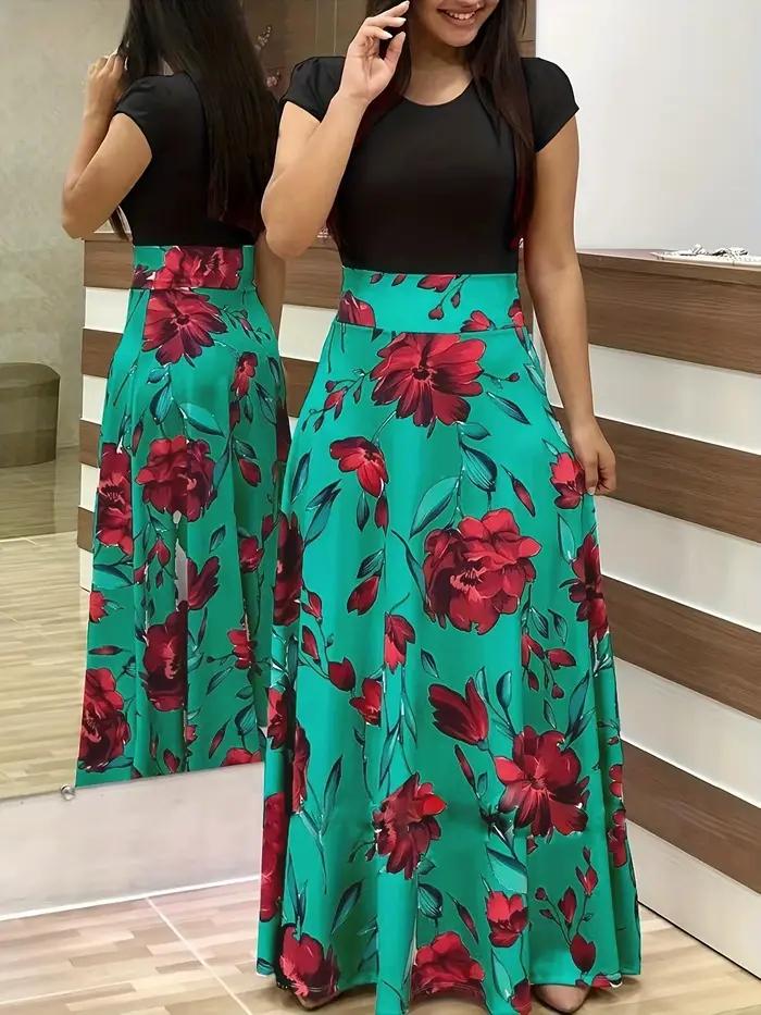 Dámske šaty s krátkym rukávom