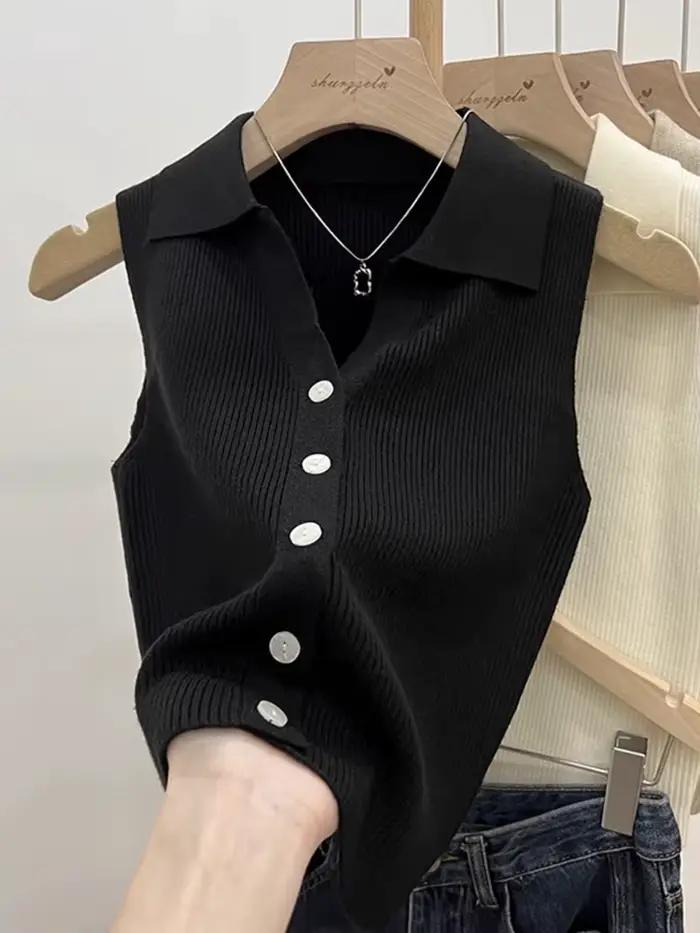 Jednofarebný pletený cardigan pre ženy