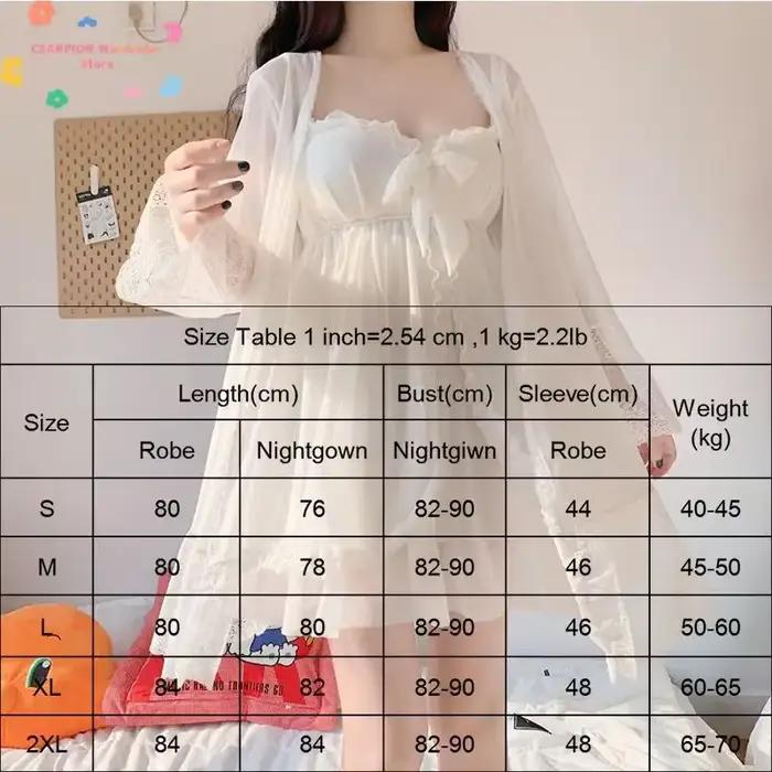 Ensemble de nuit de princesse en Satin blanc, 2 pièces, en maille soyeuse, bretelles Spaghetti, multicouches, garniture en dentelle, vêtements de nuit