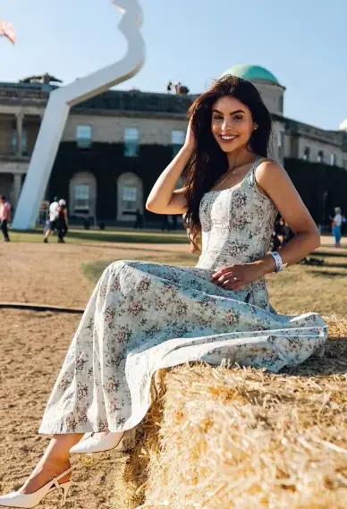 Suninheart letné elegantné šaty so šnurovaním 2025 novinky kvetinový vzor midi
