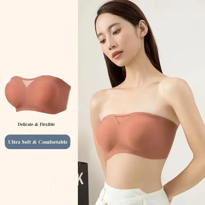 Dámska push-up podprsenka bez ramienok