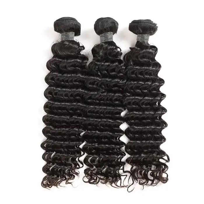 Prírodné brazílske Remy Deep Wave vlasy v balení