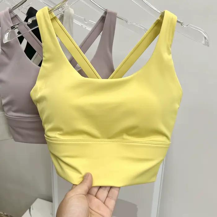 Soutien-gorge de sport respirant pour femmes, résistant aux chocs, haute intensité, bonnet tout-en-un, course à pied, Yoga, beauté du dos