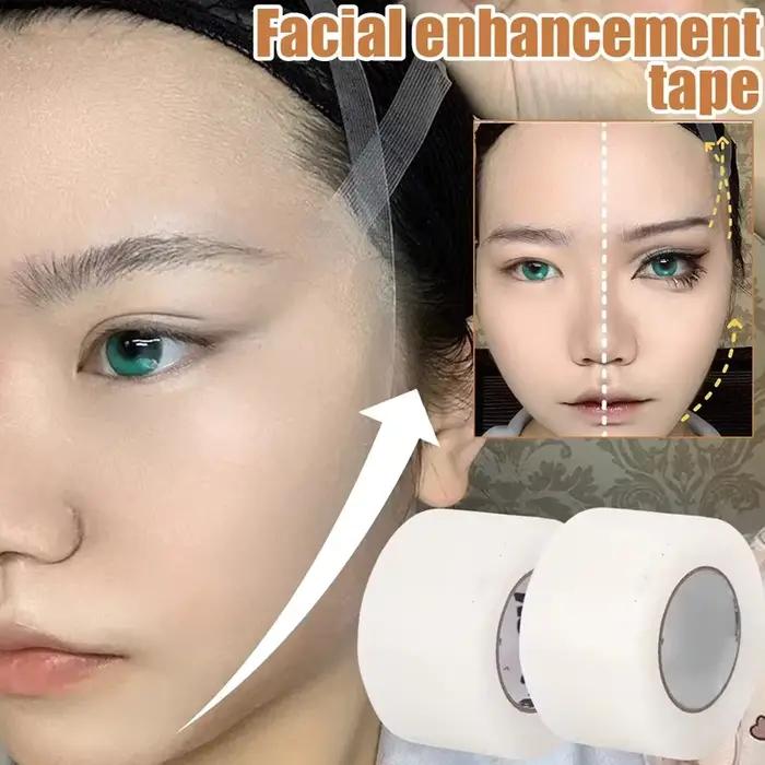 Nové 8 M/rolka PE páska na tvár priedušná profesionálna Cosplay make-up