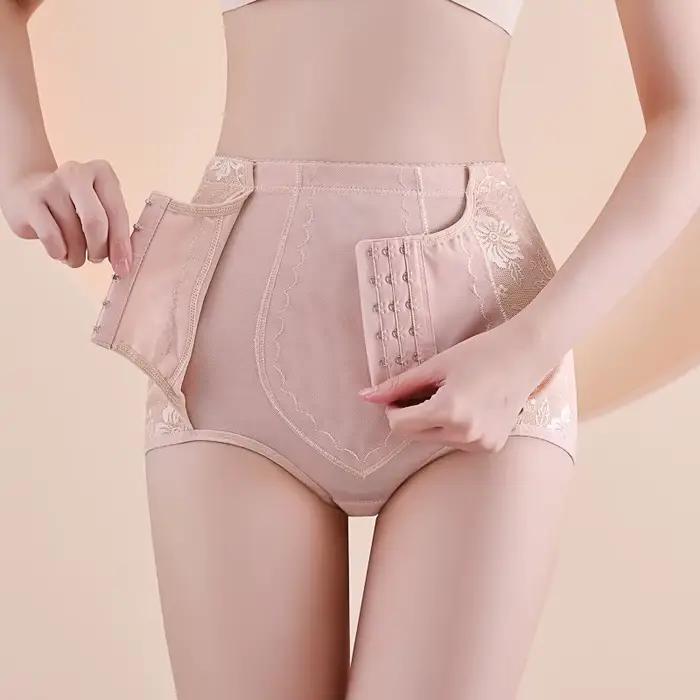 Femmes Shapers taille haute bouton formation Corset corps Shaper femmes ventre contrôle culotte corps façonnage bout à bout levage Shaper
