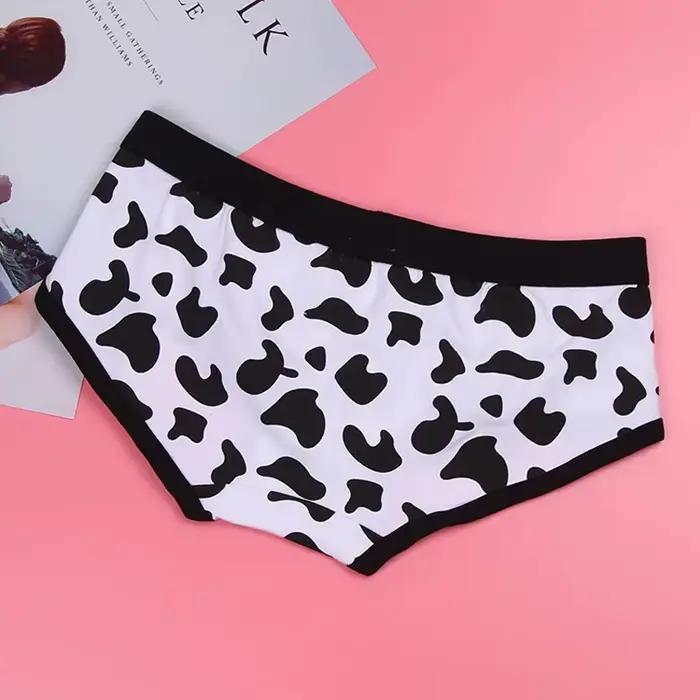 Drôle rose mignon dessin animé slips filles culottes Premium coton sous-vêtement drôle Sexy imprimé sous-vêtements en coton pour les femmes femmes