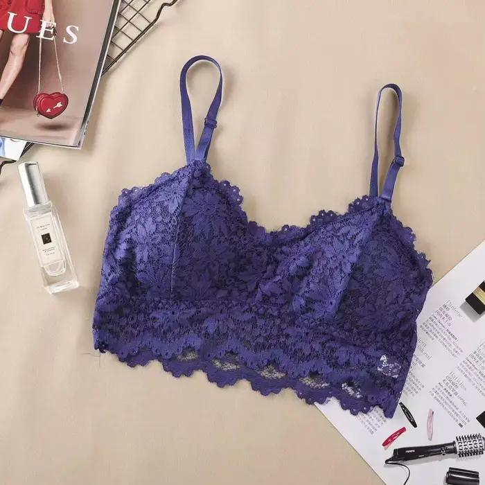 Soutien-gorge ultra-mince sans couture en coton tricoté pour femmes, tasse pleine, bretelles ajustables, confort invisible et silhouette sublimée