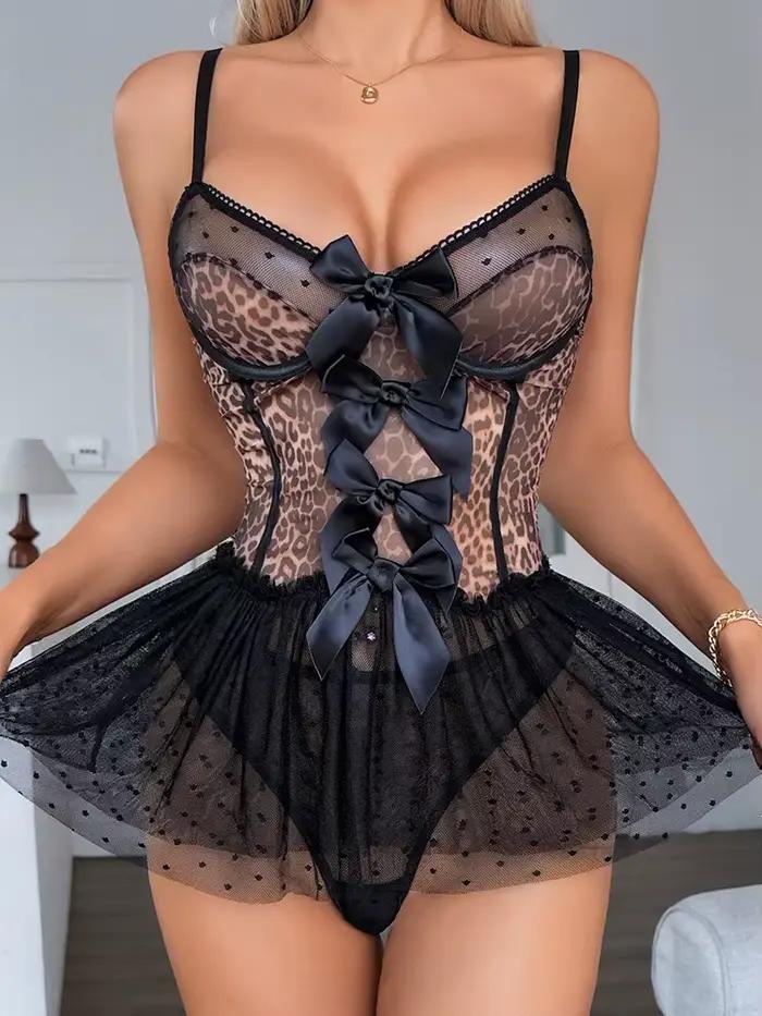Belamimi Sexy podprsenkový set pre ženy Erotické spodné prádlo Čipkovaná