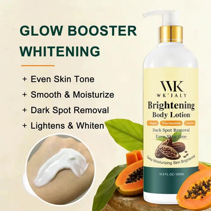 Zosvetľujúce telové mlieko WK JALY Collagen Papaya Glow