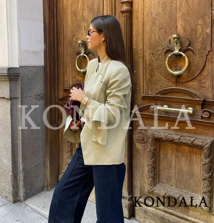Štýlový a luxusný blazer KONDALA pre ženy – Nový trend jar 2026 – Ležérny
