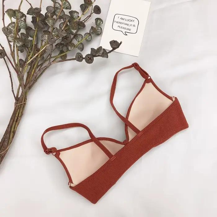 Soutien-gorge push-up sans armatures pour femmes, bralette sexy rembourrée, soutien-gorge bonnet A B, brassière féminine, sous-vêtements sans couture, lingerie pour femmes