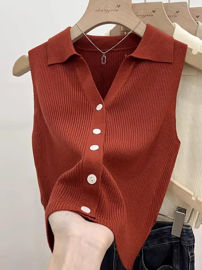 Jednofarebný pletený cardigan pre ženy