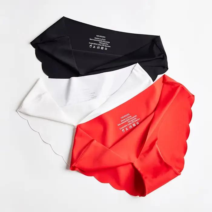 Culotte sans couture sous-vêtements pour femme slips Sexy solide femme culottes offre spéciale sous-vêtements pour femmes sans couture M-XXL 1 pièces
