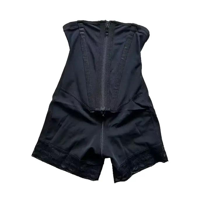 Taille haute corps Shaper pour les femmes grande taille bout à bout Shapewear Shorts ventre contrôle Fajas Colombianas cuisse plus mince culotte