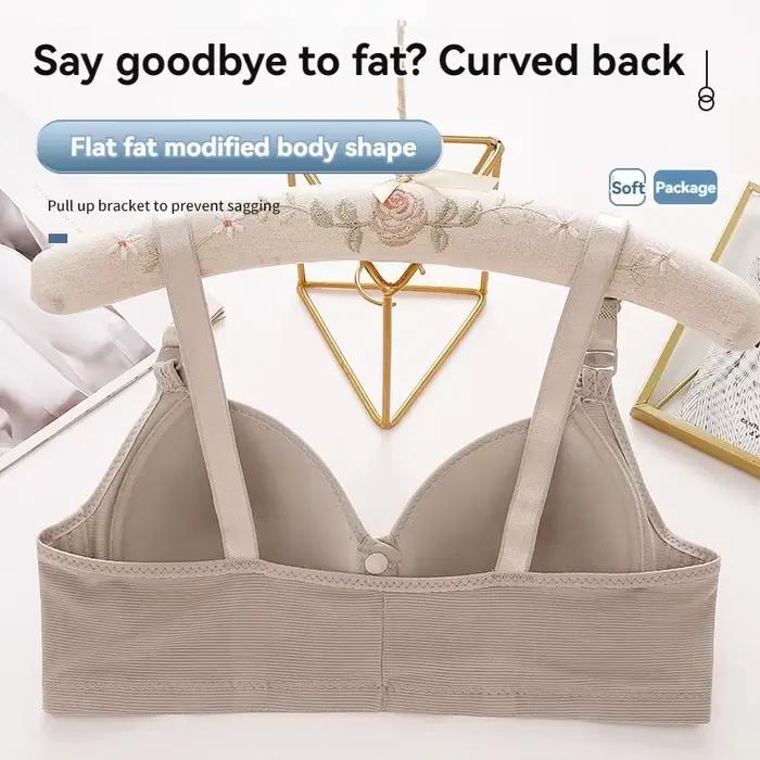 Soutien-gorge sexy push up pour femmes grande taille fermeture avant confortable et élégant sous-vêtement pour maman occasion spéciale