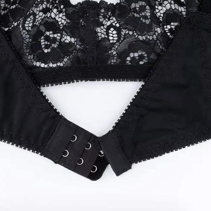 M L XL veľká veľkosť Sexy čipkovaná priesvitná podväzková opaska s nastaviteľným zadným zapínaním na pančuchy
