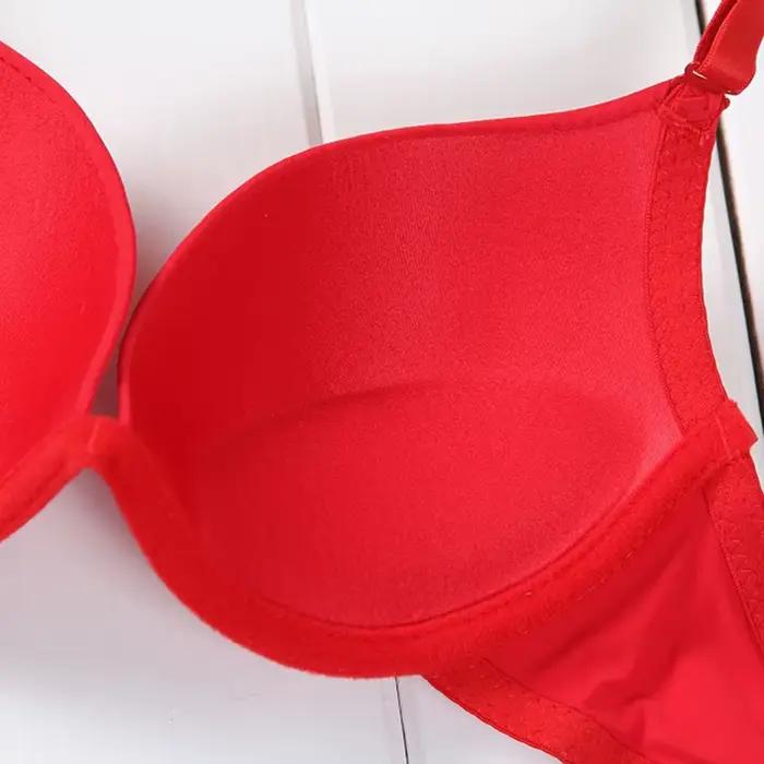 Soutien-gorge d'été respirant pour femmes, simple boutonnage, Sexy, mignon, froncé, lisse, sans couture, confortable, pour filles