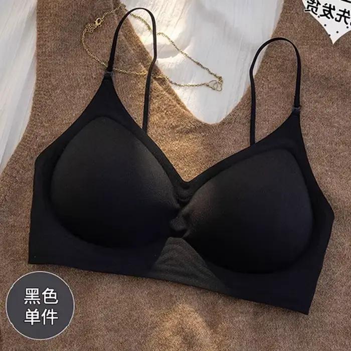 Bezšvová sexy braletka pre malé prsia s tenkými ramienkami