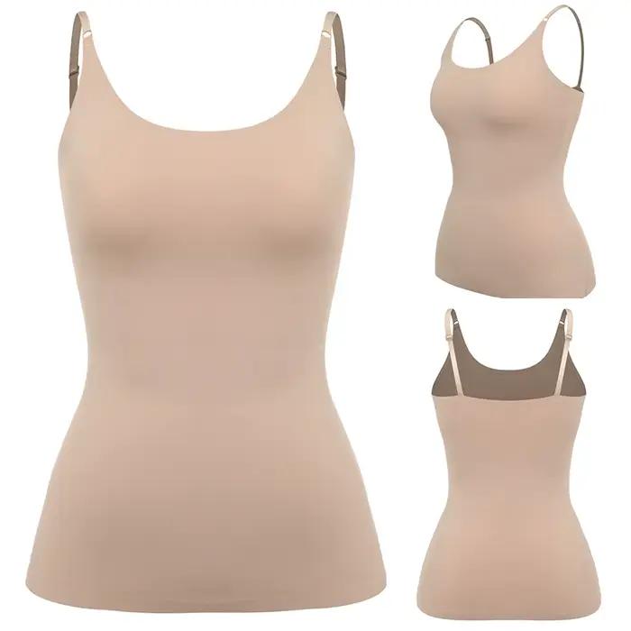 Femmes ventre contrôle Shapewear corps lisse façonnage Camisole débardeurs grande taille sous-vêtements amincissants sans couture Compression Shaper