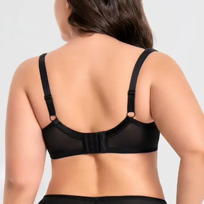 Soutien-gorge Grande Taille Confortable pour Femmes, Bonnets Complets en Dentelle avec Armatures, Anti-affaissement, Effet Minimiseur, Tailles 34/75-42/95, Bonnets DEFGH