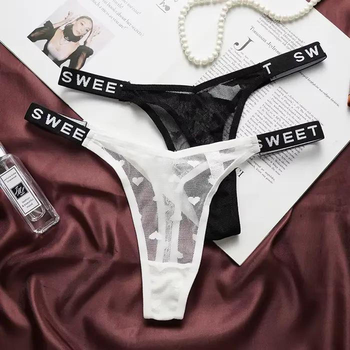 Sexy sieťovaná tanga pre ženy