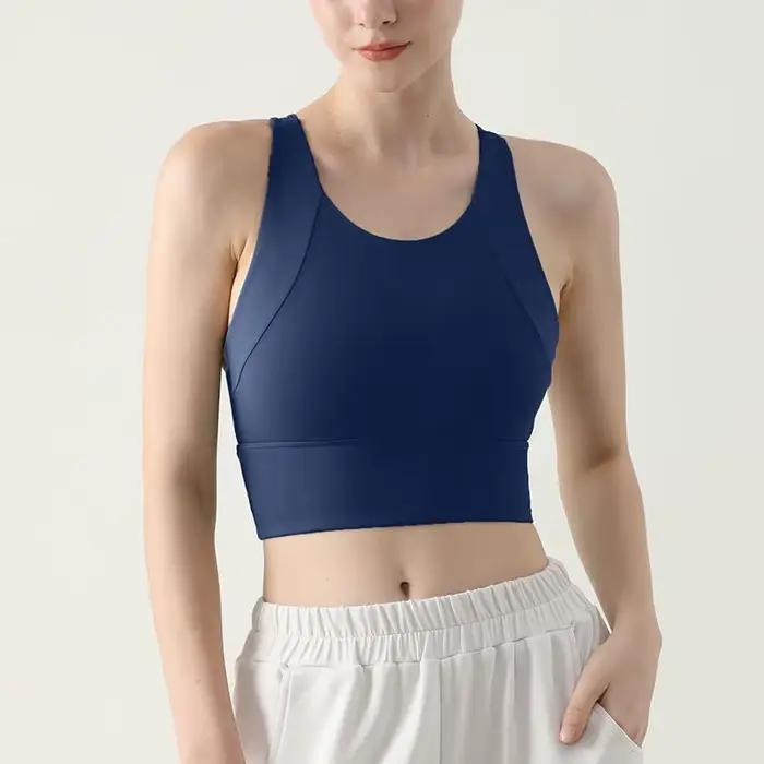 Dámska športová podprsenka Push Up Fitness Joga