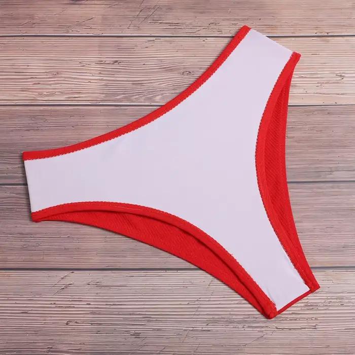 2024 nový Bikini s vysokým pásom bez ramienok Sexy