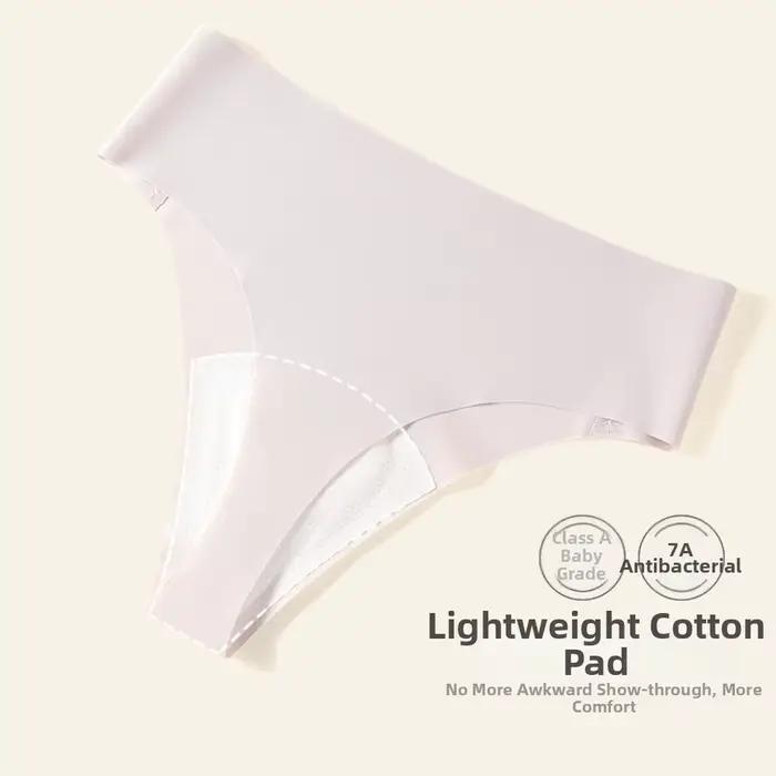 Culottes sans couture anti-transparence, string de sport et yoga, effet fessier galbant, taille mi-haute, sous-vêtements invisibles pour femme