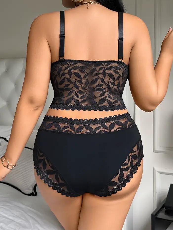 Sexy veľkostná sada spodnej bielizne pre ženy