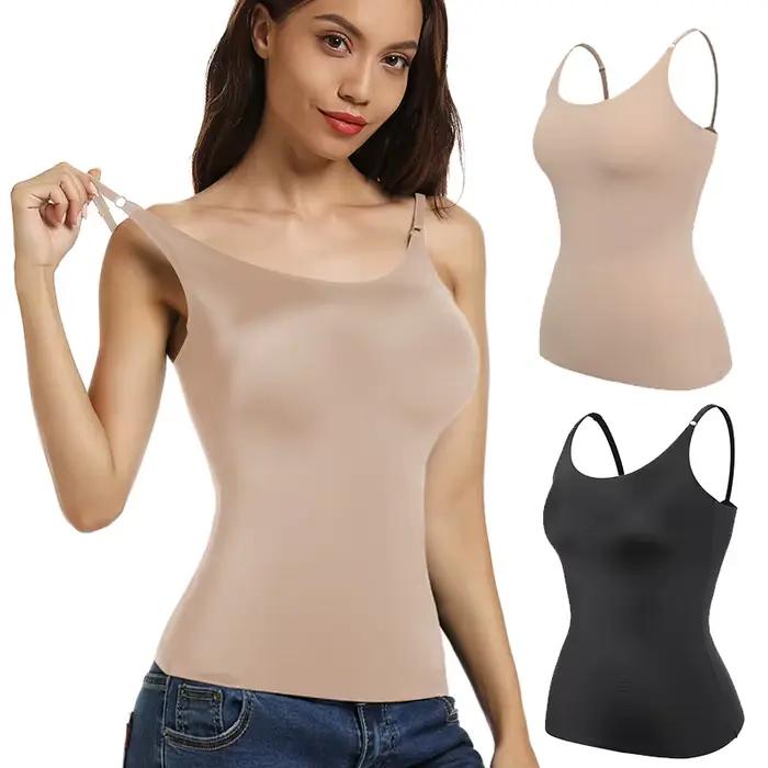 Femmes ventre contrôle Shapewear corps lisse façonnage Camisole débardeurs grande taille sous-vêtements amincissants sans couture Compression Shaper