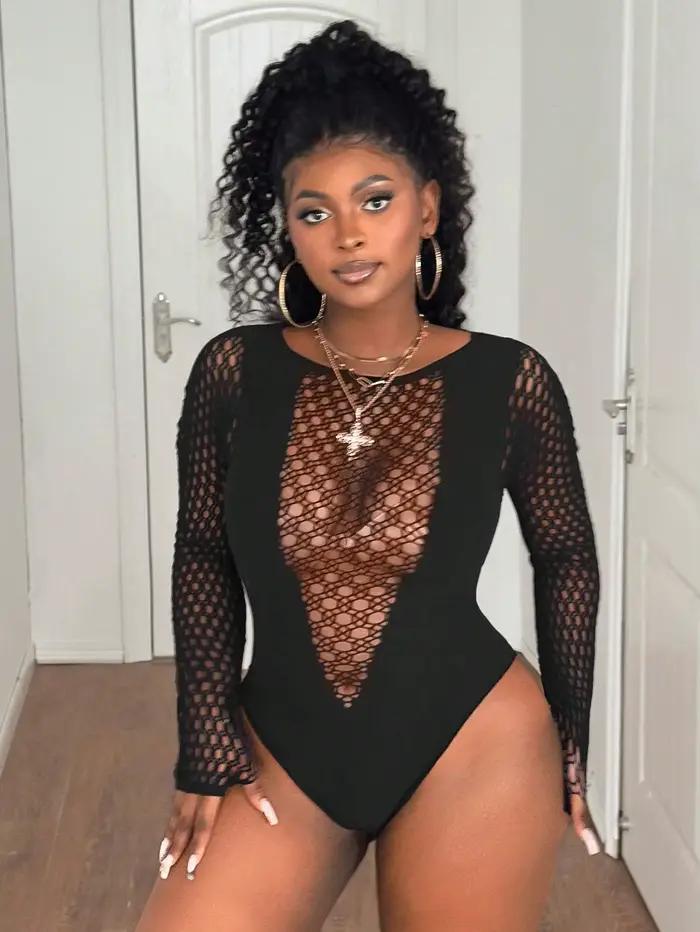 Sexy obtiahnuté body pre ženy vo veľkých veľkostiach