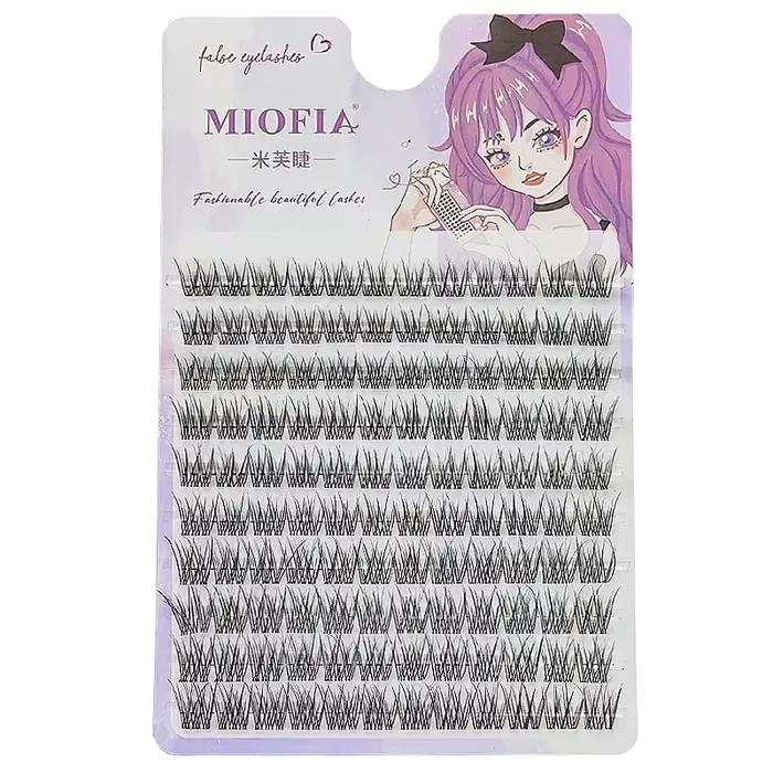 1/škatuľa 120 balíčkov norkových umelých rias prírodný ruský 3D lashes individuálne predlžovanie