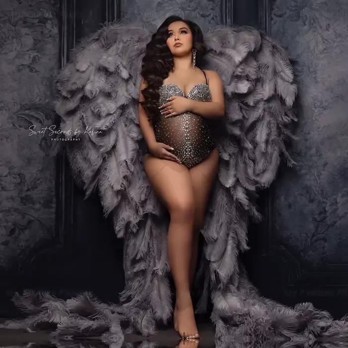 Sexy tehotenská kombinéza s vysokou elasticitou