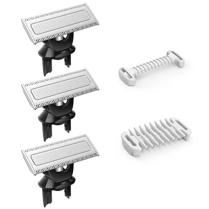 Náhradná čepeľ z nehrdzavejúcej ocele pre holiaci strojček Oneblade QP2630/QP2520/QP2530 s ochrannými krytkami