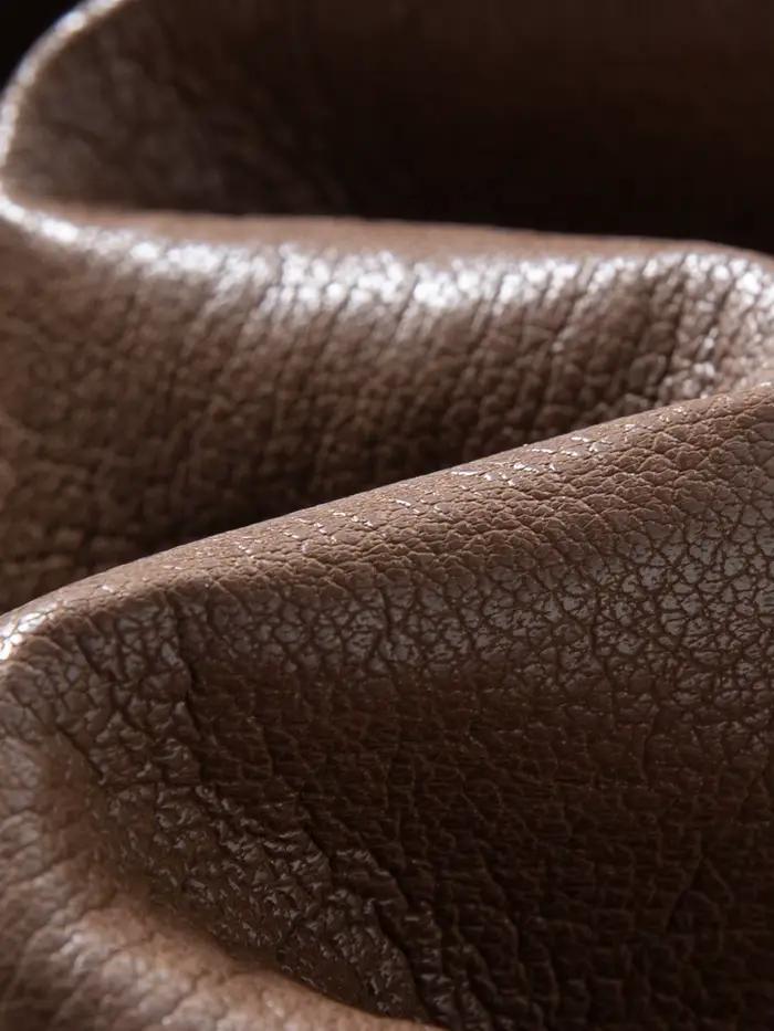 Dámska oversized kožená bunda s elastickým pásom DUSHU 2026 - Lichotivý strih