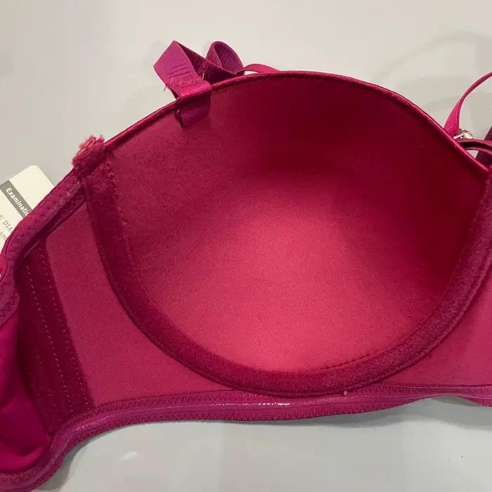 Soutien-gorge push-up confortable et respirant, bonnet C, avec armatures, lingerie sexy pour femme, soutien-gorge brodé.