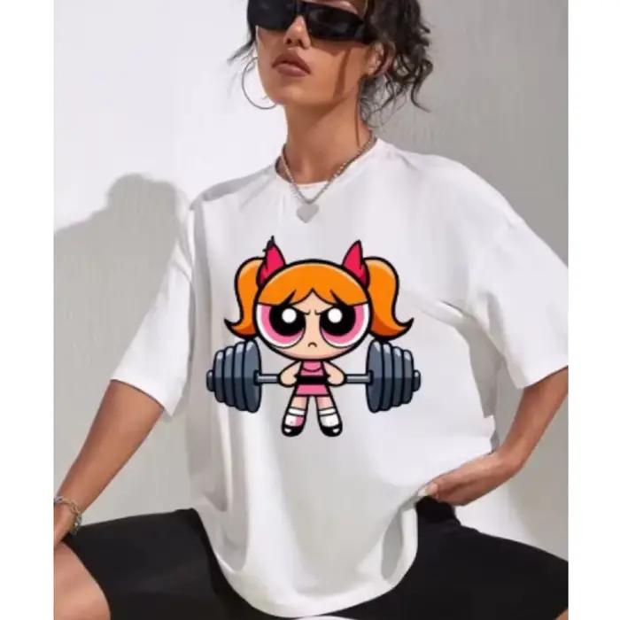 Dievčenské Super silné Blúzka Tréning Streetwear Tričko Košeľa Žena Akadémia Telocvičňa Fitness