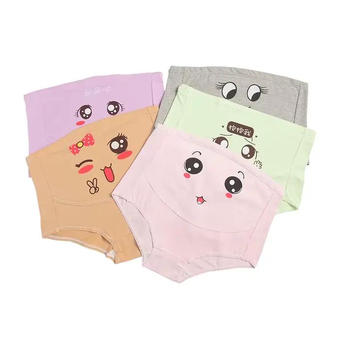 1 pièces sous-vêtements de maternité coton culottes vêtements pour femmes enceintes grossesse brève taille haute maternité culottes intimes mignon