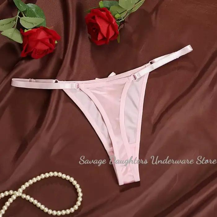 Tangá Pré Féminine Élégante en Nylon Pour Femmes Occasions Spéciales Sensualité et Confort
