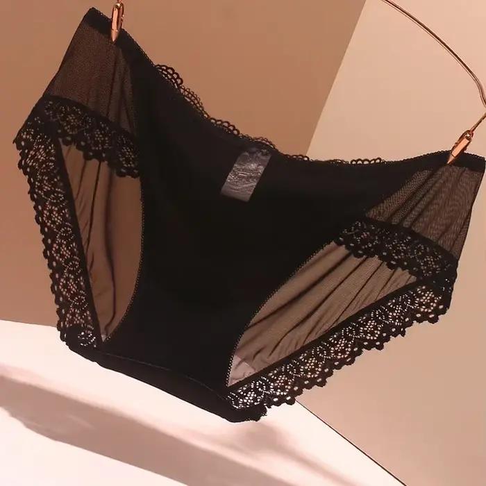 Slip en satin sans lueur pour femme, sous-vêtement doux et soyeux, léger et sexy, blanc, noir, peau, bleu foncé, violet, rose, rouge, M L TAN