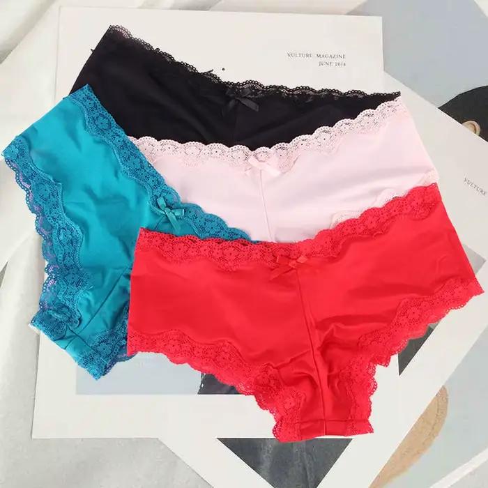 Culotte brésilienne en coton pour femme, grande taille, sous-vêtement féminin, taille moyenne, confortable, sans couture, élastique, chaud, sexy